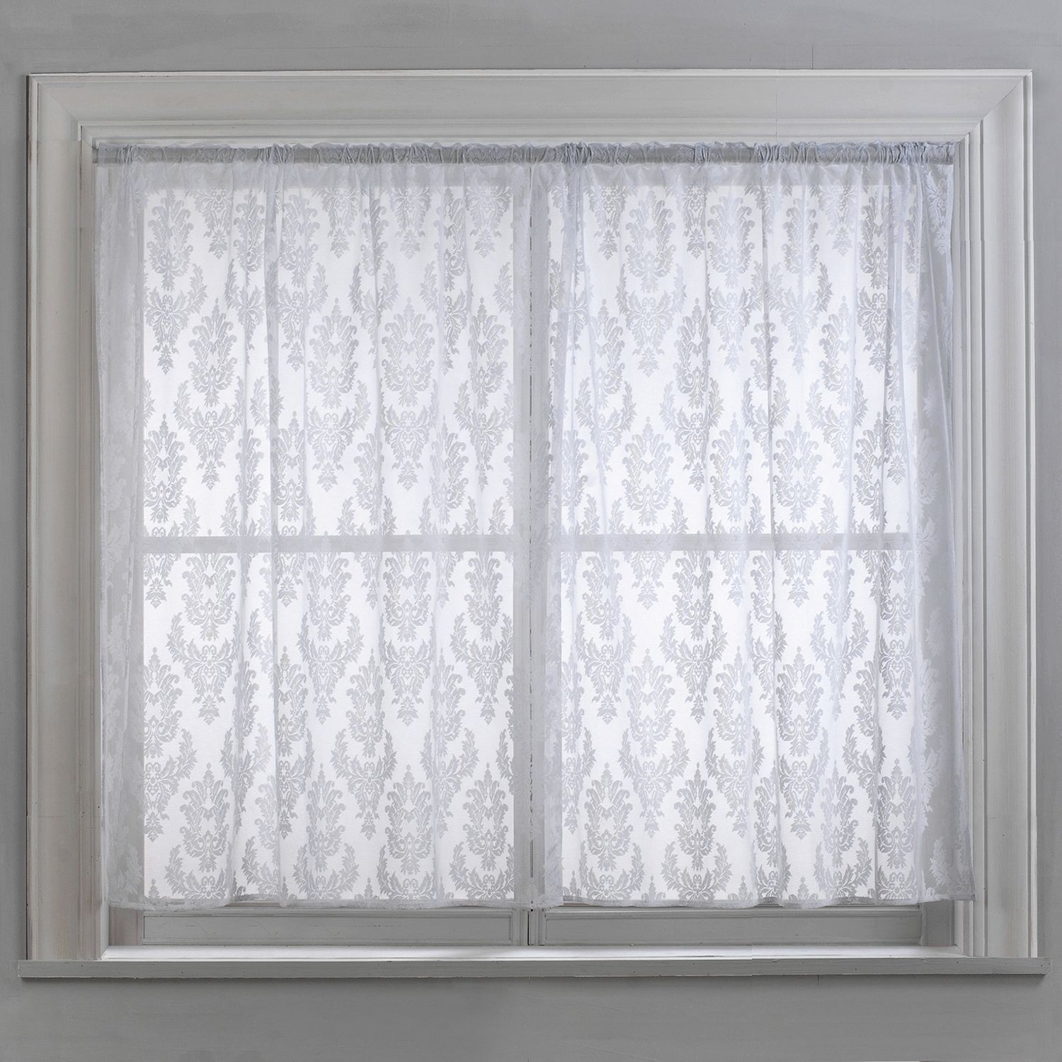 Argos Home Net Pencil Pleat Curtains - White - 240x137cm