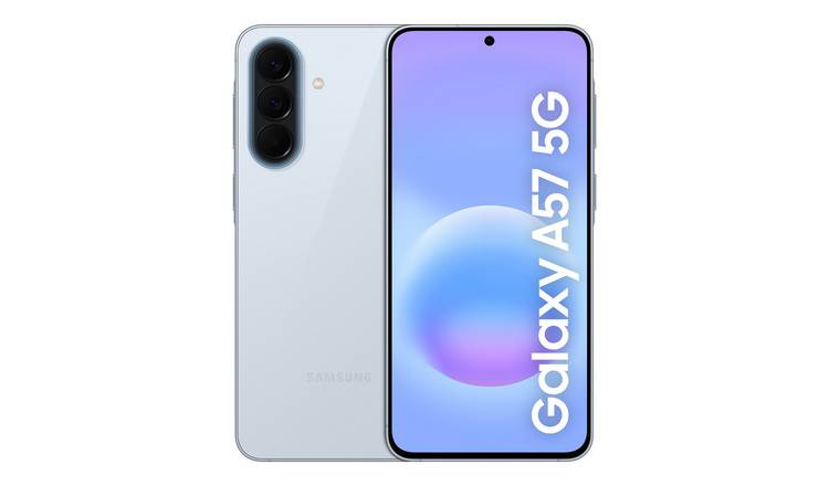 Samsung Galaxy A57 5G smartphone Icyblue 256GB (British brand)