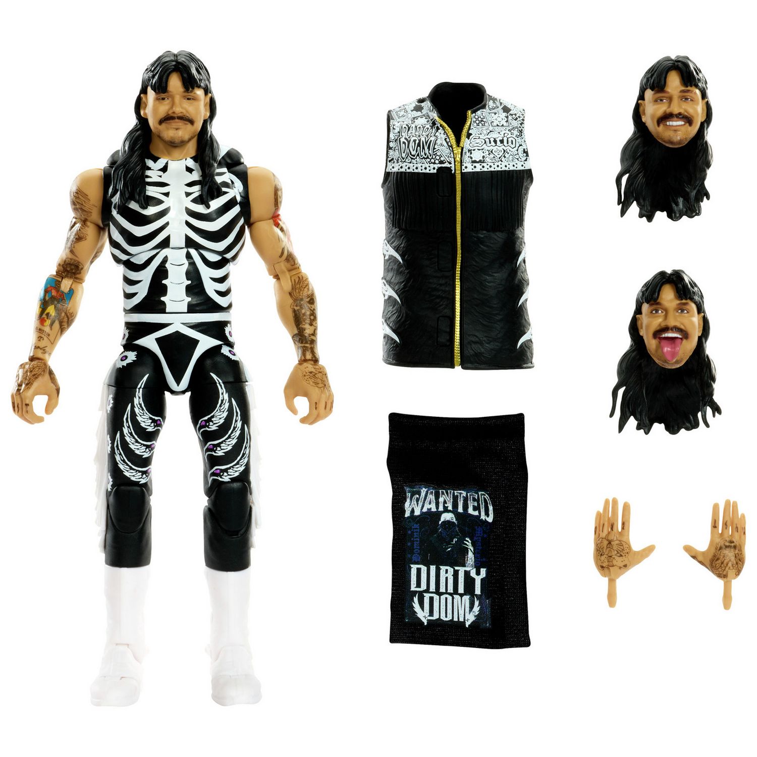 WWE Ultimate Edition Dominik Mysterio figure 6 inch, imported from the UK