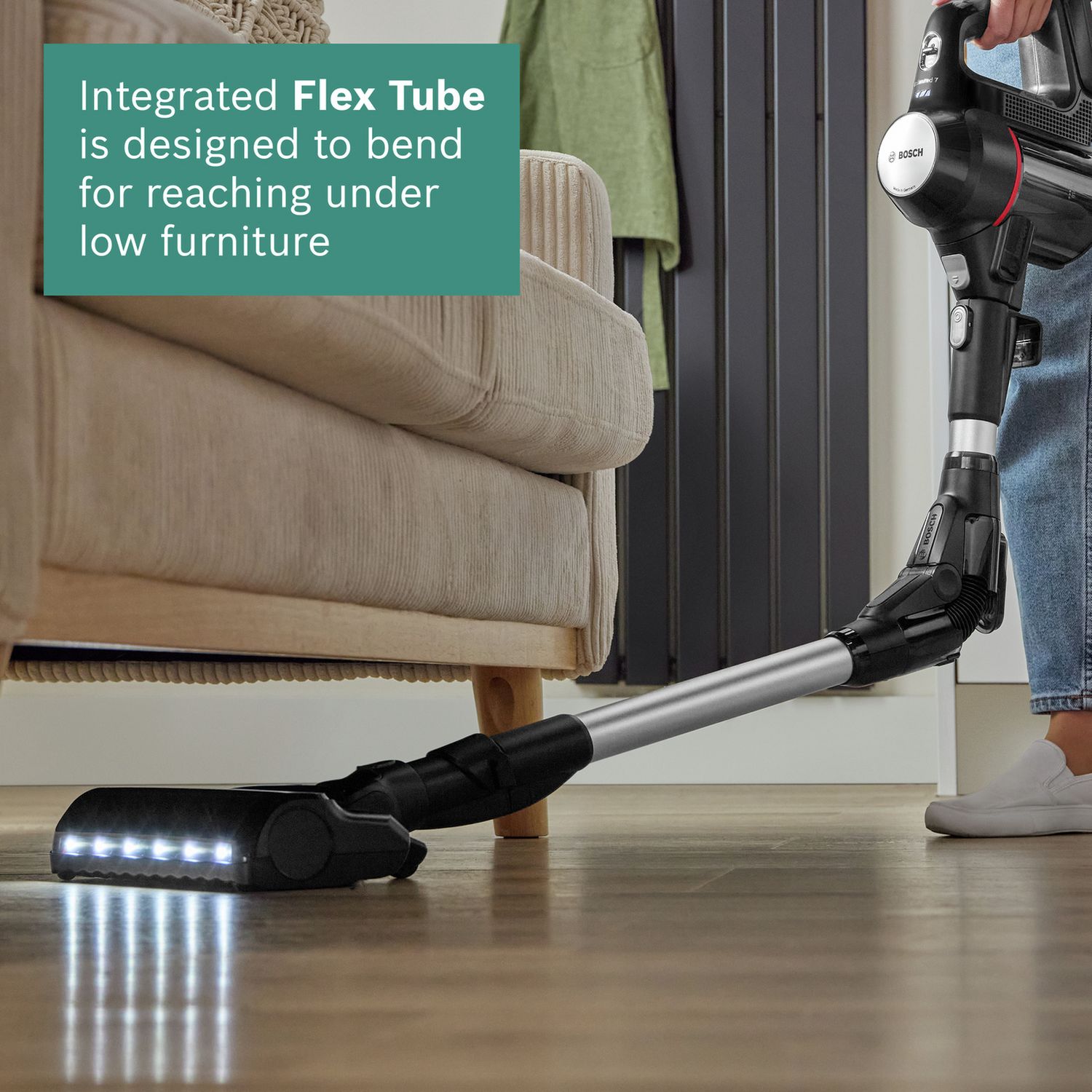 Bosch Unlimited 7 cordless vacuum, 2.9kg (British brand)