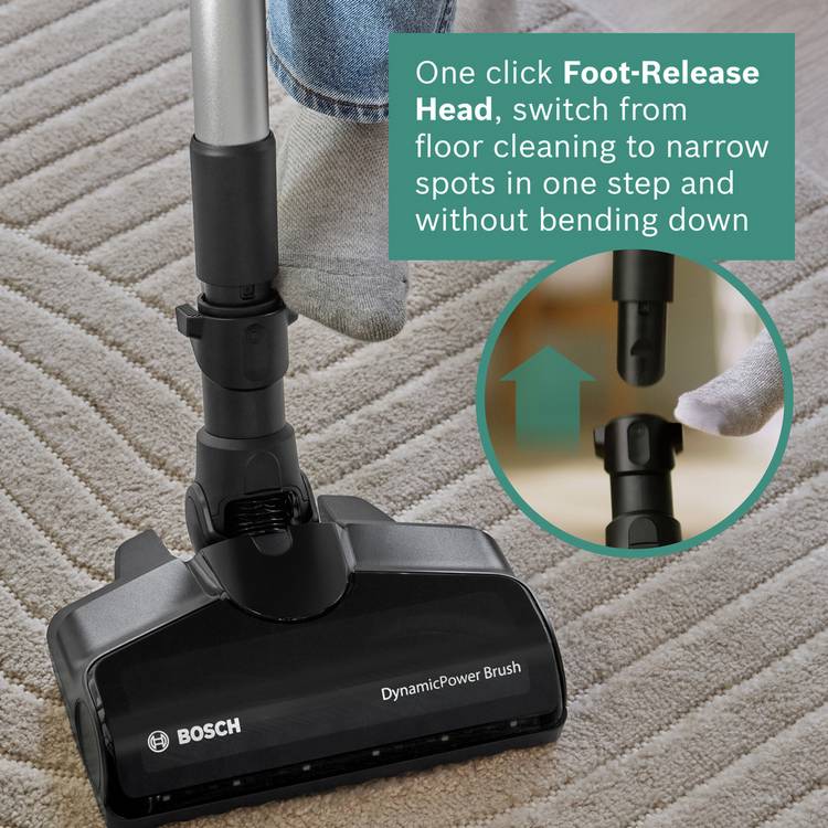Bosch Unlimited 7 cordless vacuum, 2.9kg (British brand)