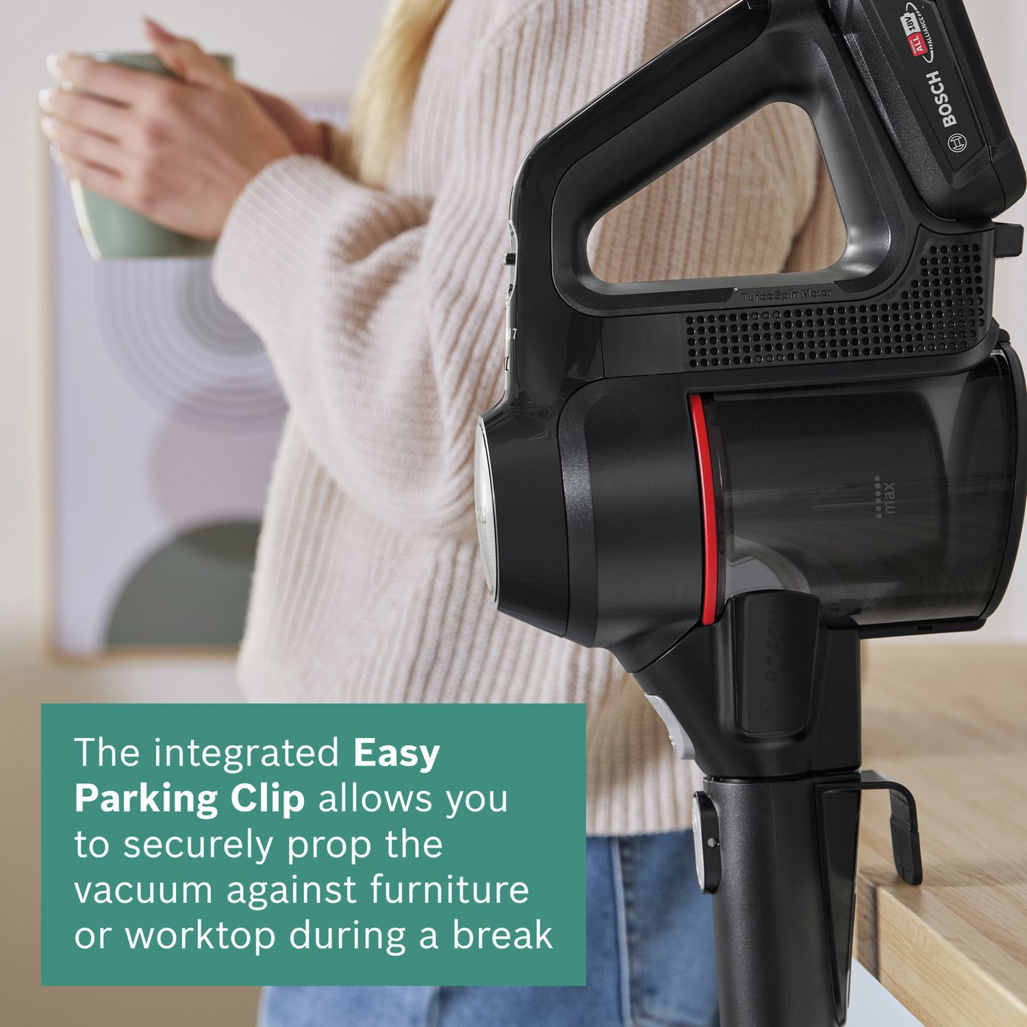 Bosch Unlimited 7 cordless vacuum, 2.9kg (British brand)