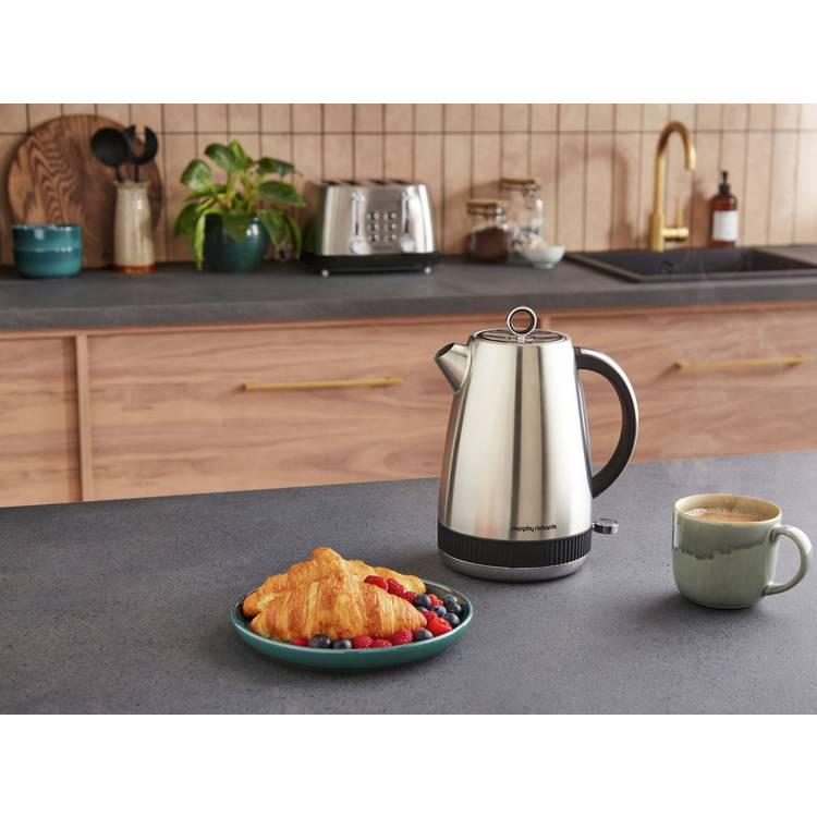Morphy Richards Mexborough jug kettle black 1.7L - British product