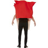 Smiffys fries costume red white, UK version