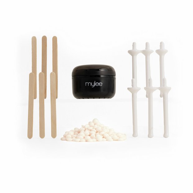 Mylee Let's Face It home wax kit, imported from the UK