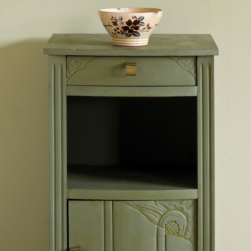 Annie Sloan chalk paint Olive 1L for furniture (British brand)