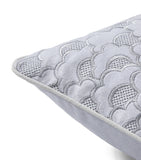 Yves Delorme Festons rectangular cushion cover 33cm x 57cm (British brand)