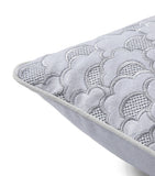 Yves Delorme Festons rectangular cushion cover 33cm x 57cm (British brand)