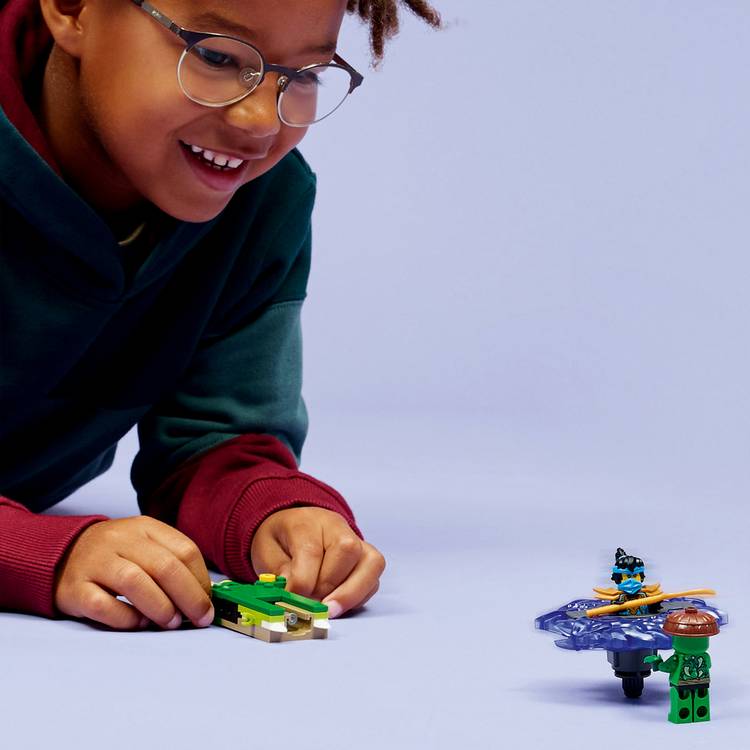 LEGO NINJAGO Nya vs Mutation Monster spinner toy - British product