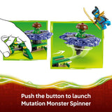 LEGO NINJAGO Nya vs Mutation Monster spinner toy - British product