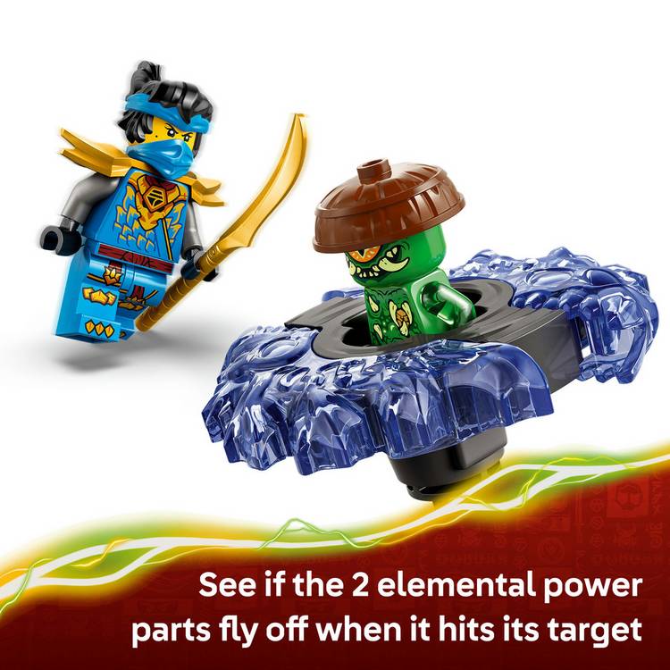 LEGO NINJAGO Nya vs Mutation Monster spinner toy - British product
