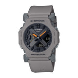 Casio G-Shock watch black dial grey strap, imported from the UK