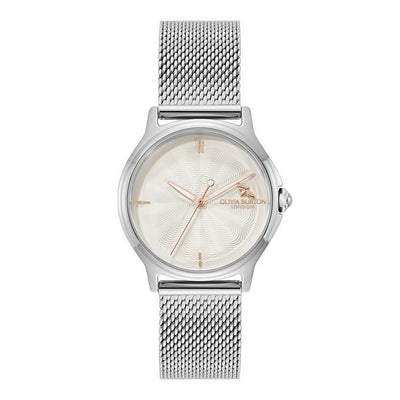 Argos Olivia Burton Stainless Steel Silver Mesh Strap Watch- Buy online at McGrocer