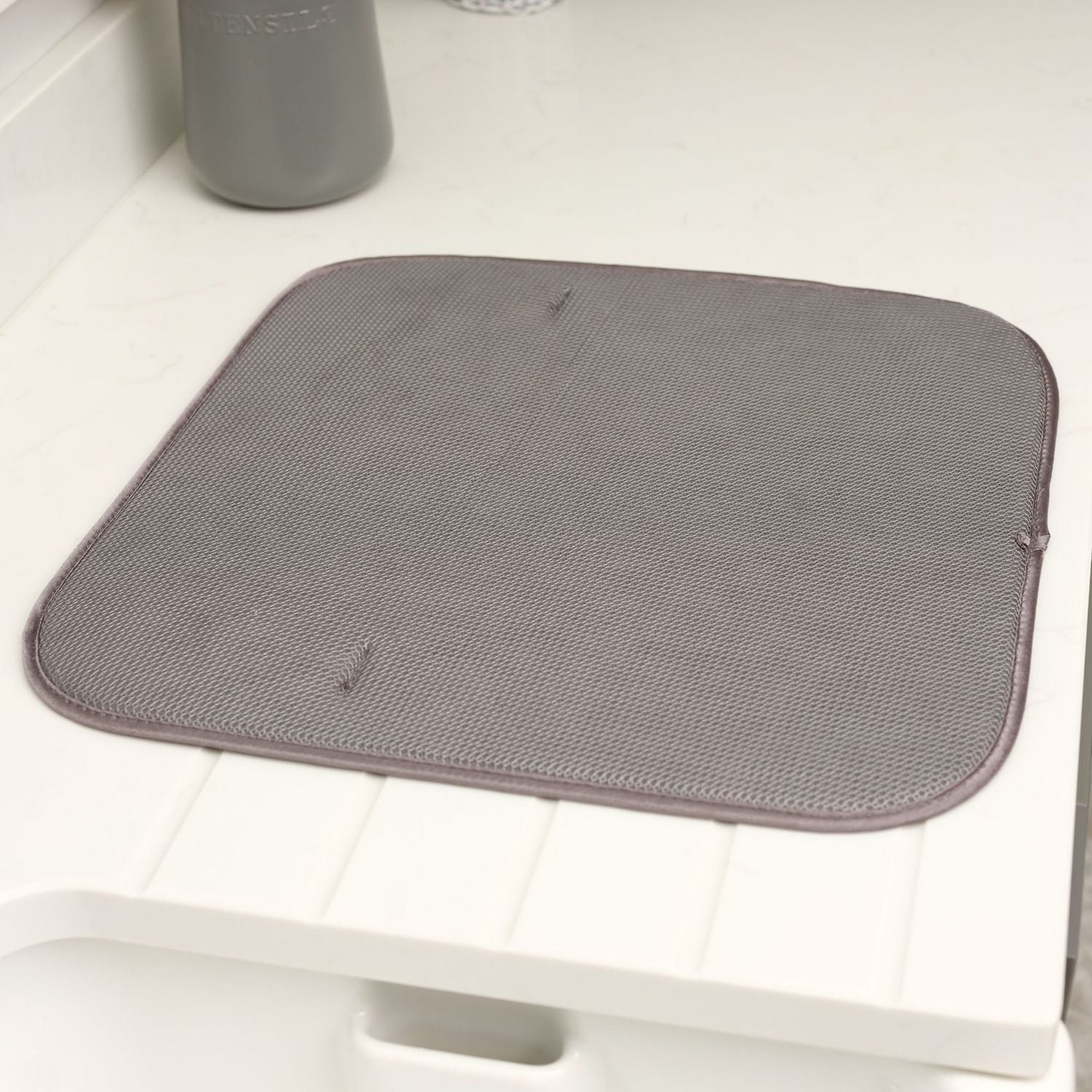 Addis 2 in 1 microfibre drying mat with plate rack (British brand)