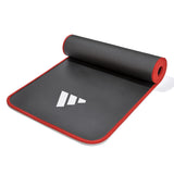 Adidas 10mm red training mat - British product