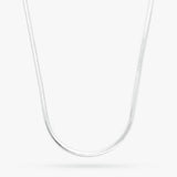 Revere sterling silver diamond cut snake chain 18 inch - British product