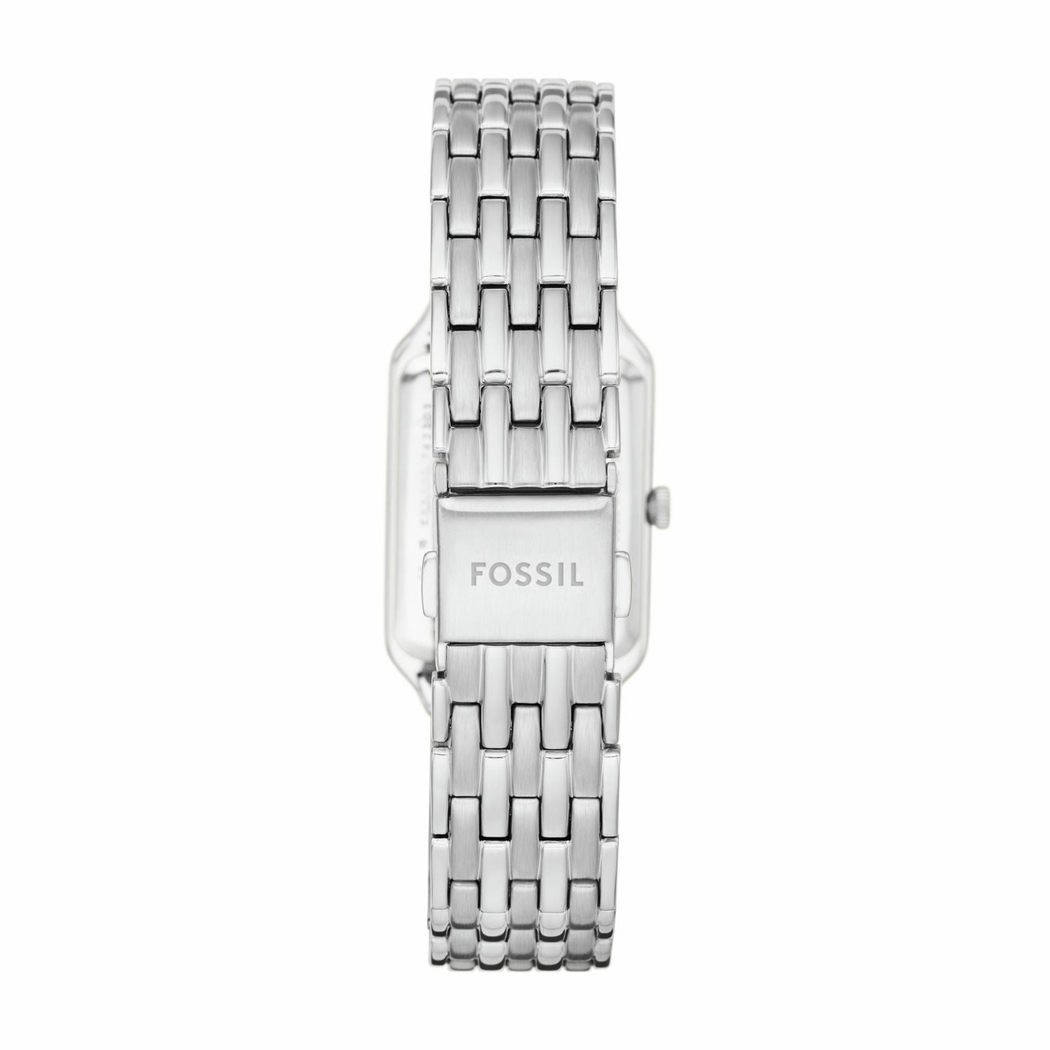 Fossil Raquel watch with silver dial and steel bracelet, imported from the UK
