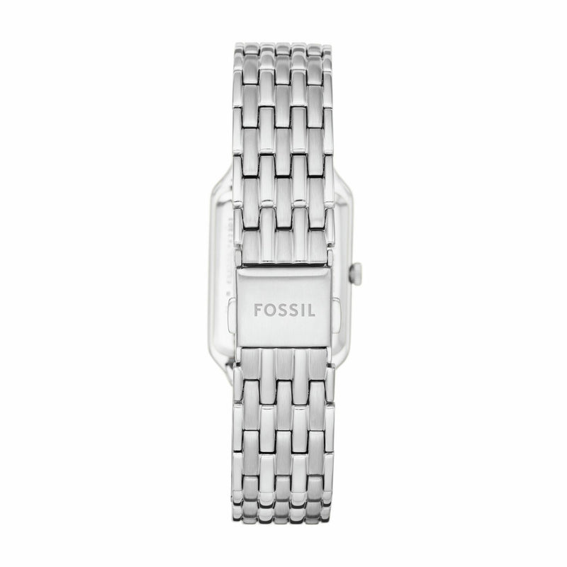 Fossil Raquel watch with silver dial and steel bracelet, imported from the UK