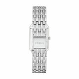 Fossil Raquel watch with silver dial and steel bracelet, imported from the UK