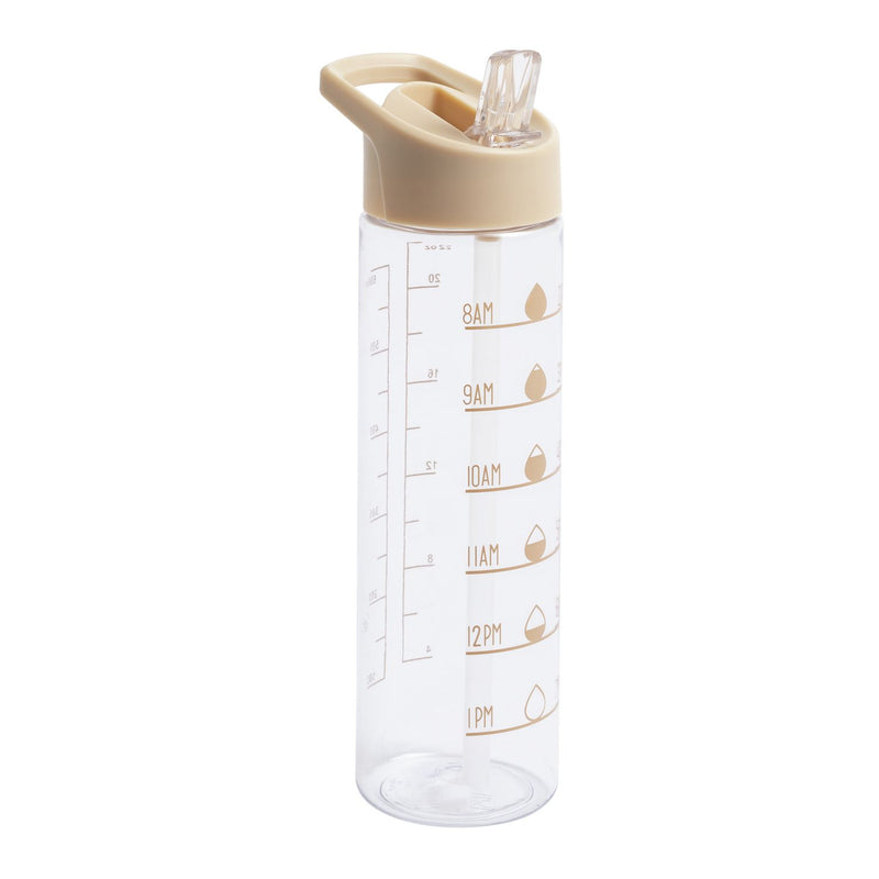 Home beige tracker sipper water bottle 700ml, UK version