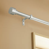 Argos Home nickel metal curtain pole 165-300cm - British product