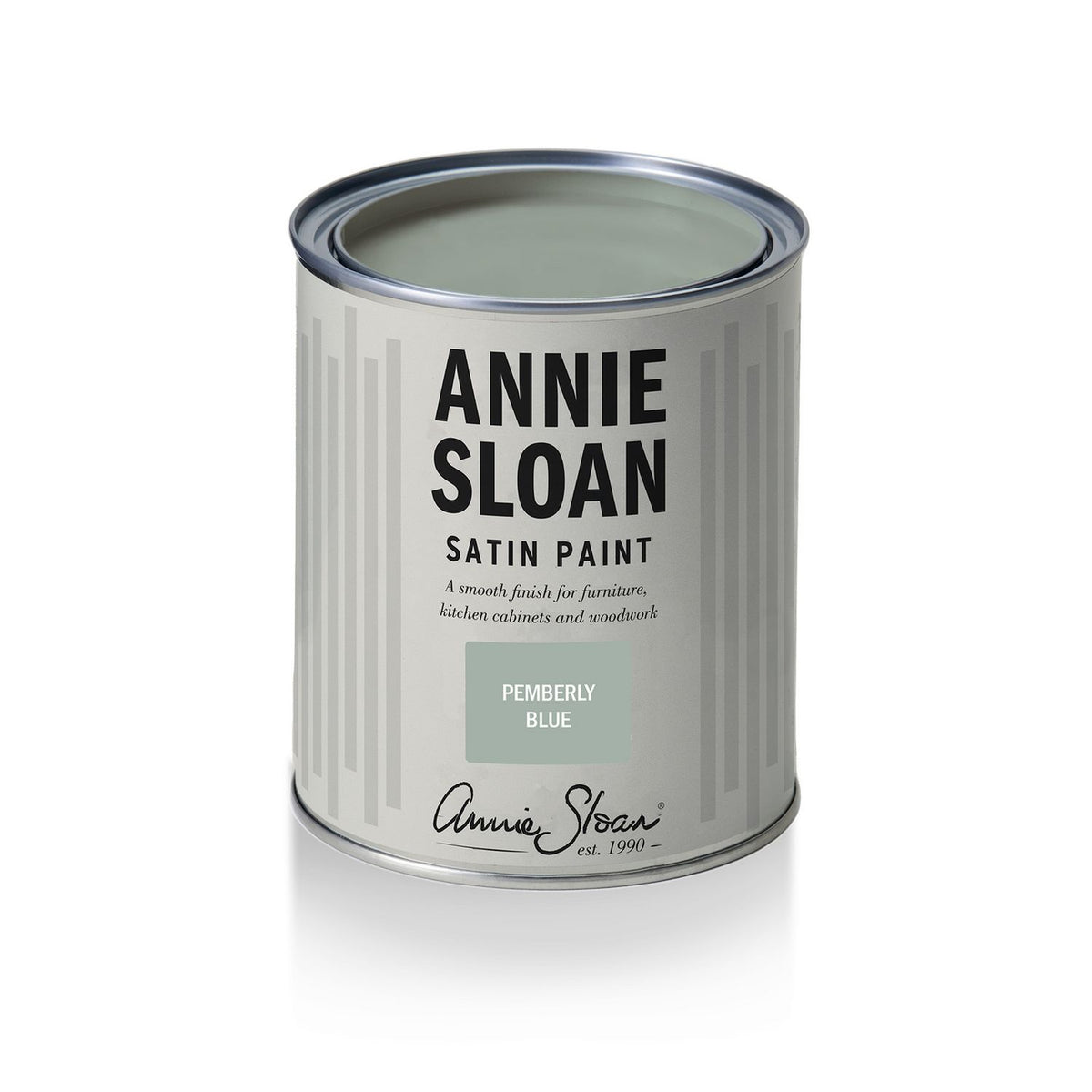 Annie Sloan Pemberley Blue satin paint 750ml (British brand)