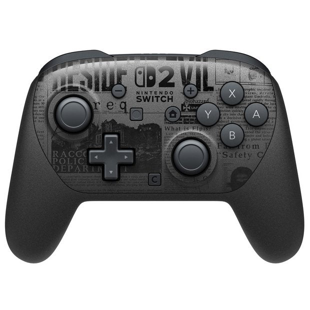 Nintendo Switch 2 Pro Controller Resident Evil Edition, imported from the UK