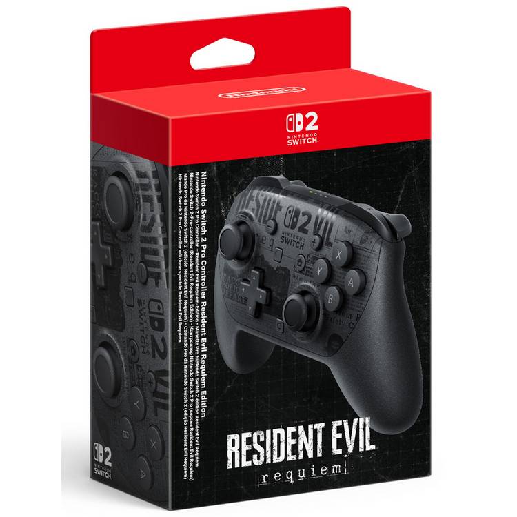 Nintendo Switch 2 Pro Controller Resident Evil Edition, imported from the UK