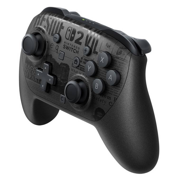 Nintendo Switch 2 Pro Controller Resident Evil Edition, imported from the UK