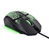 GXTrust 113 Felox illuminated wired gaming mouse in black - British product