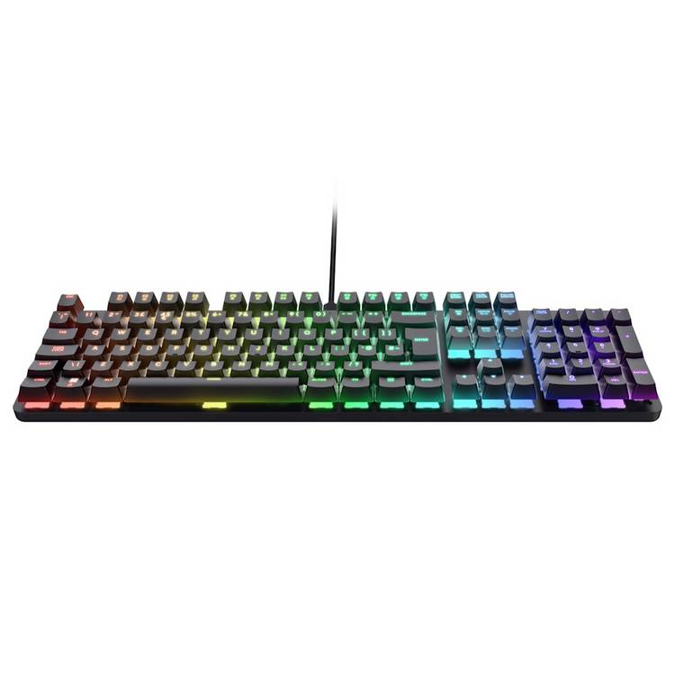 GXTrust Zora mechanical gaming keyboard black, UK version