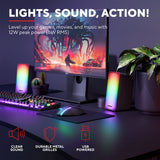 GXTrust Wezz Illuminated 2.0 RGB speakers, UK version