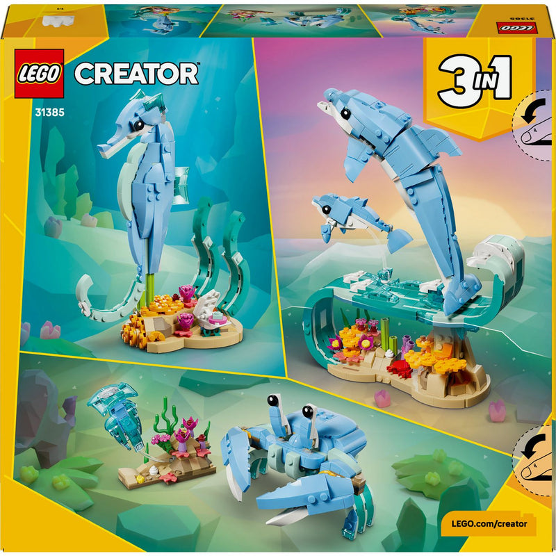 LEGO Creator 3in1 Sea Animals building set 542 pieces (British brand)