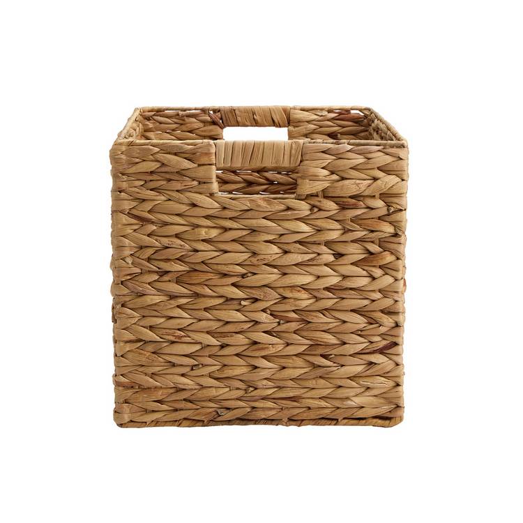 Habitat woven storage boxes set of 2 square plus natural (British brand)