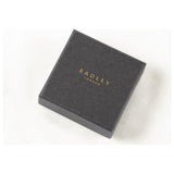 Radley heart stud earrings set of 2, 18ct gold plated (British brand)
