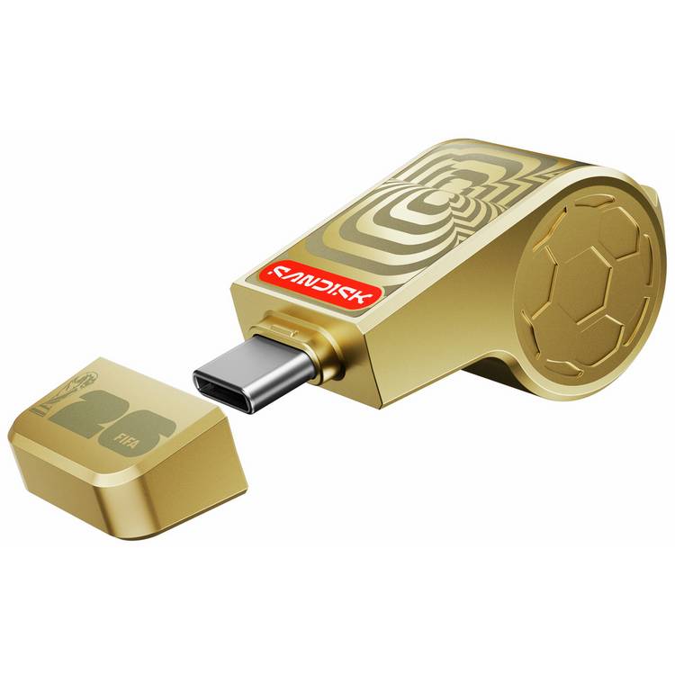 SanDisk USB-C Flash Drive: FIFA World Cup 2026 - 128GB