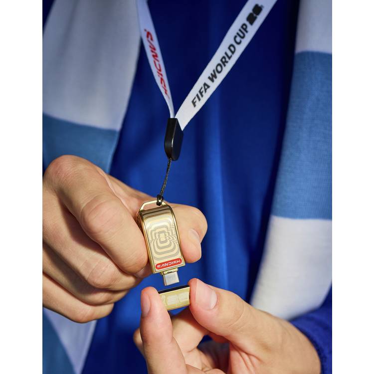 SanDisk FIFA World Cup 2026 flash drive 128GB, UK version
