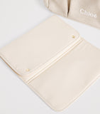Chloé Kids canvas logo changing bag - British product