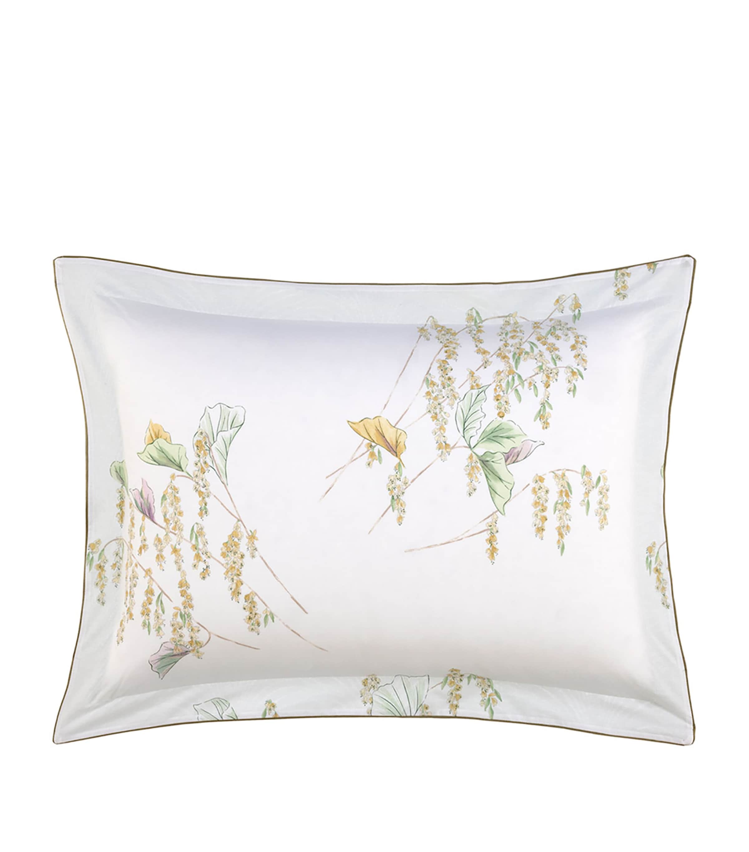 Yves Delorme Pollen King Oxford pillowcase 54cm x 94cm (British brand)