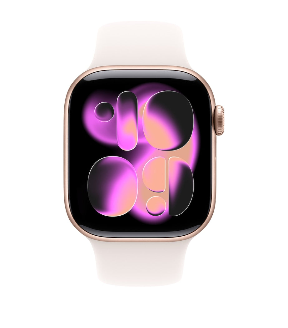 Apple smartwatch Rose Gold Aluminium Blush Sport Band 42mm Small/Medium - British product