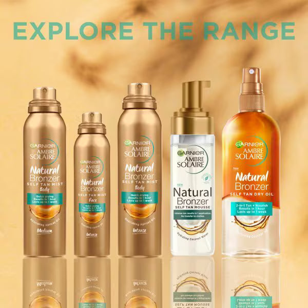 Garnier Ambre Solaire Dark Self Tan Mist 150ml, UK version