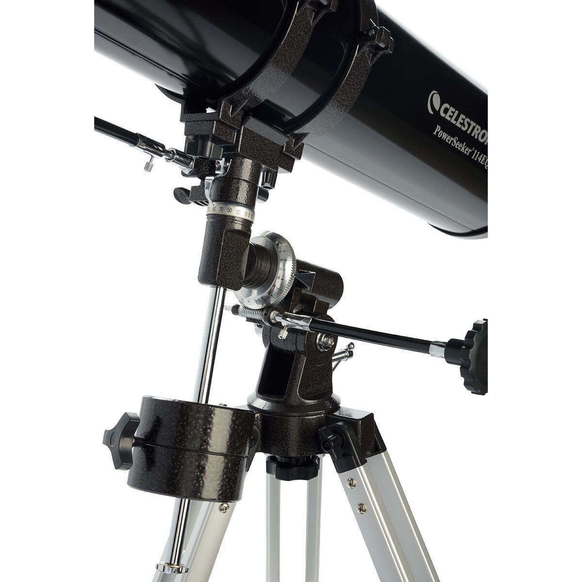 Celestron Powerseeker 114EQ Telescope with Motor Drive, Phone Adapter and Moon Filter GOODS Costco UK