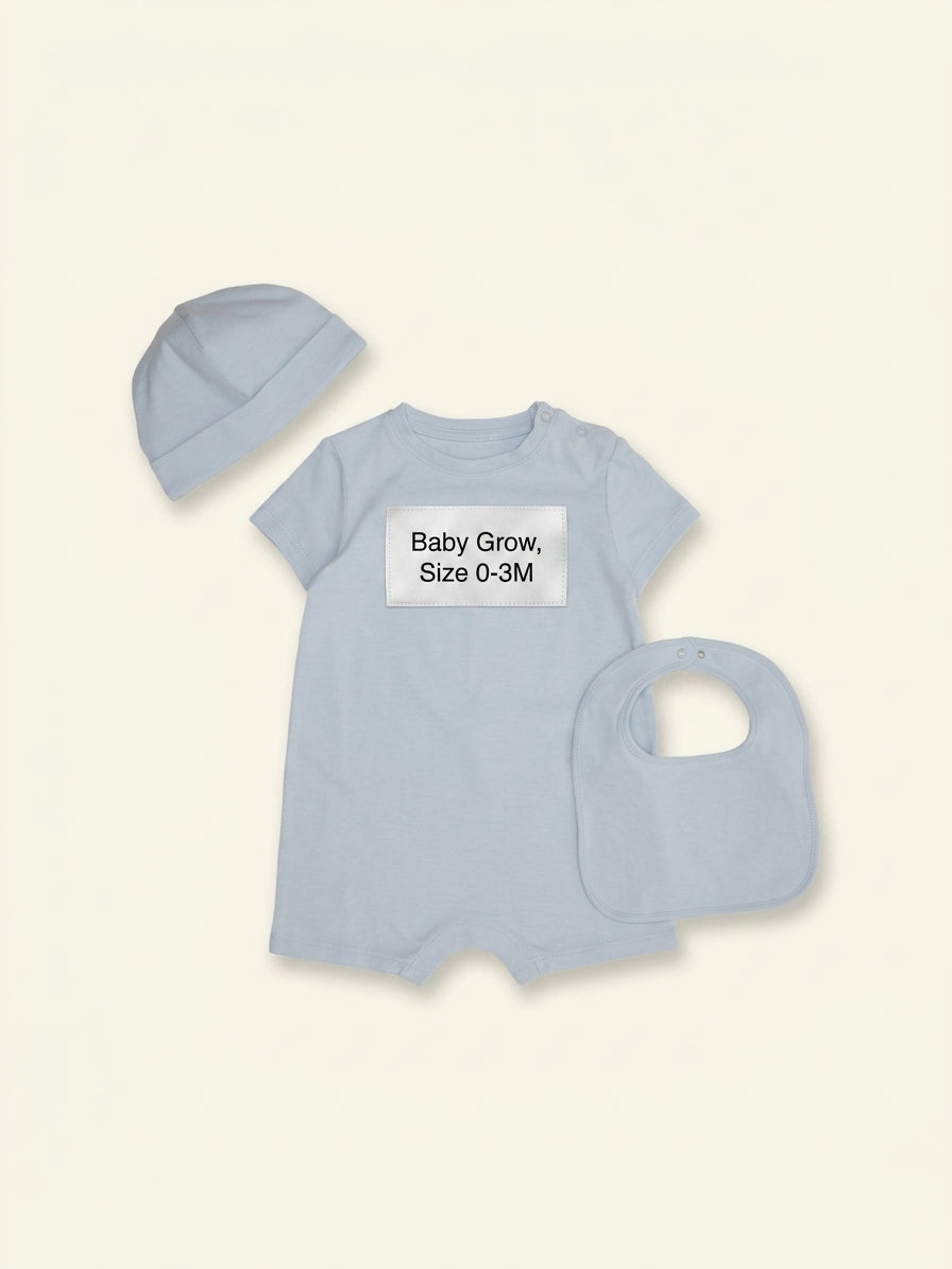 Gucci three-piece cotton baby set 0-12 months (British brand)