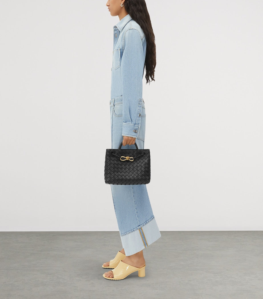 Bottega Veneta small leather Andiamo top-handle bag, UK version