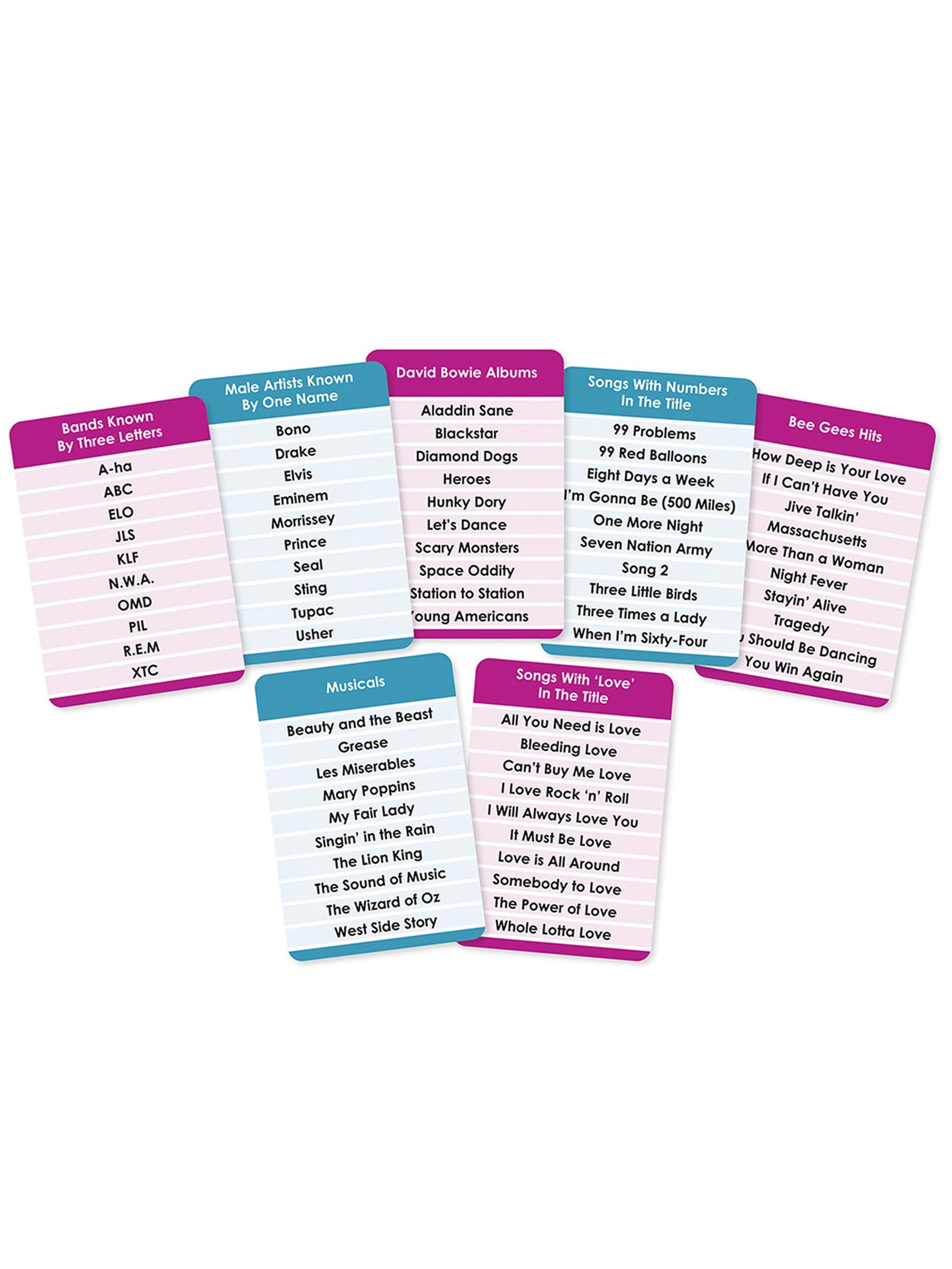 Cheatwell Games Tension Music Naming Game, imported from the UK