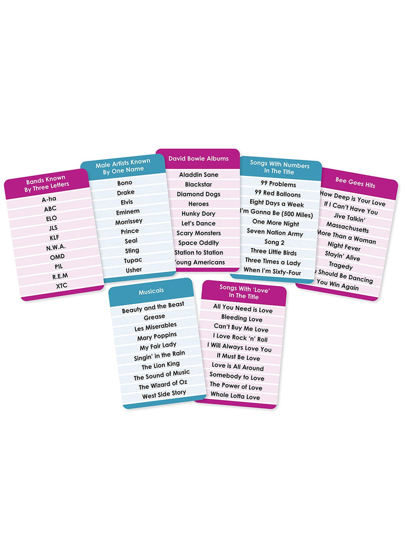 Cheatwell Games Tension Music Naming Game, imported from the UK