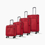 Rock Georgia 4-piece softside luggage set - British product