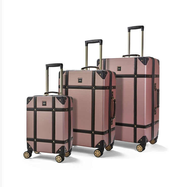 Rock hardside luggage set 3 piece (British brand)