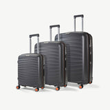 Rock Sunwave 3 piece hardside luggage set, British brand
