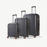 Rock Sunwave 3 piece hardside luggage set, British brand